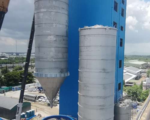 silos, installation, loading