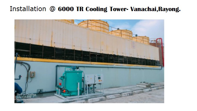 Electrolytic Cooling Tower Water Treatment Systems