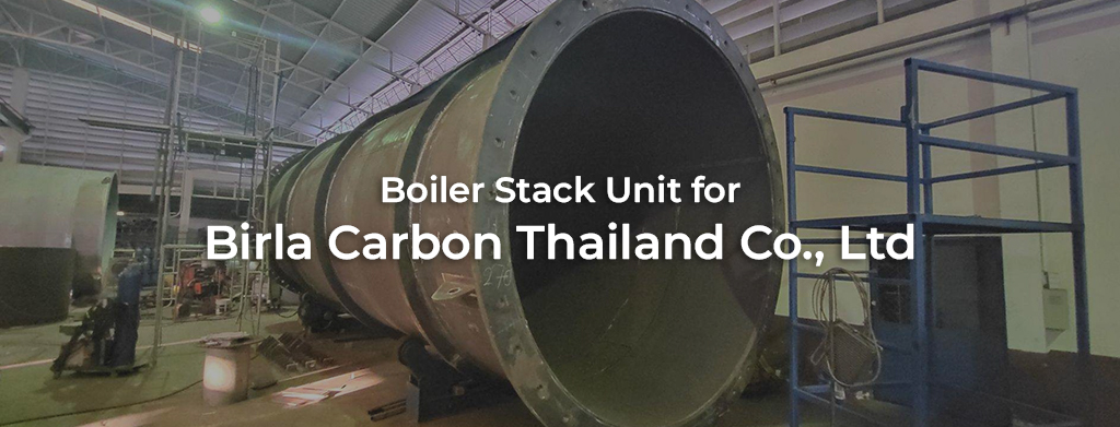 boiler stack unit, birla carbon, thailand