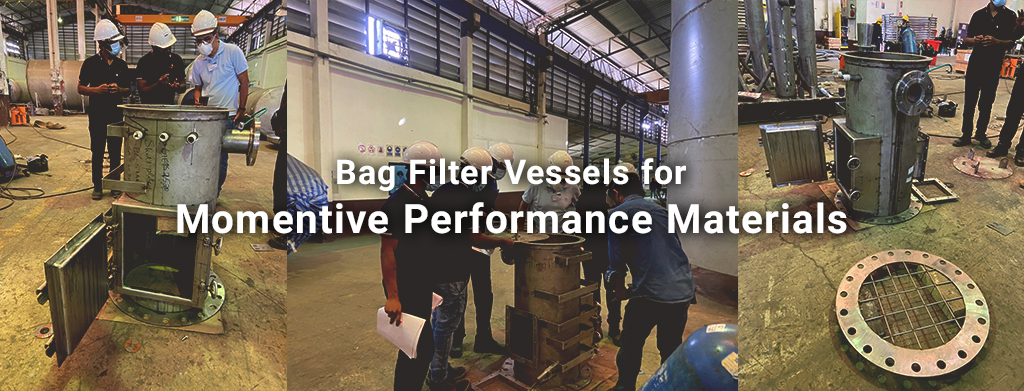 bag filter, filter vessels
