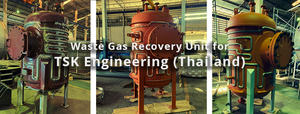 gas recovery, waste gas recovery, tsk engineering