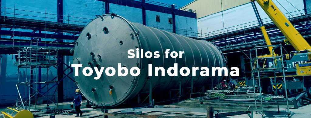 Silos for Toyobo Indorama Advanced