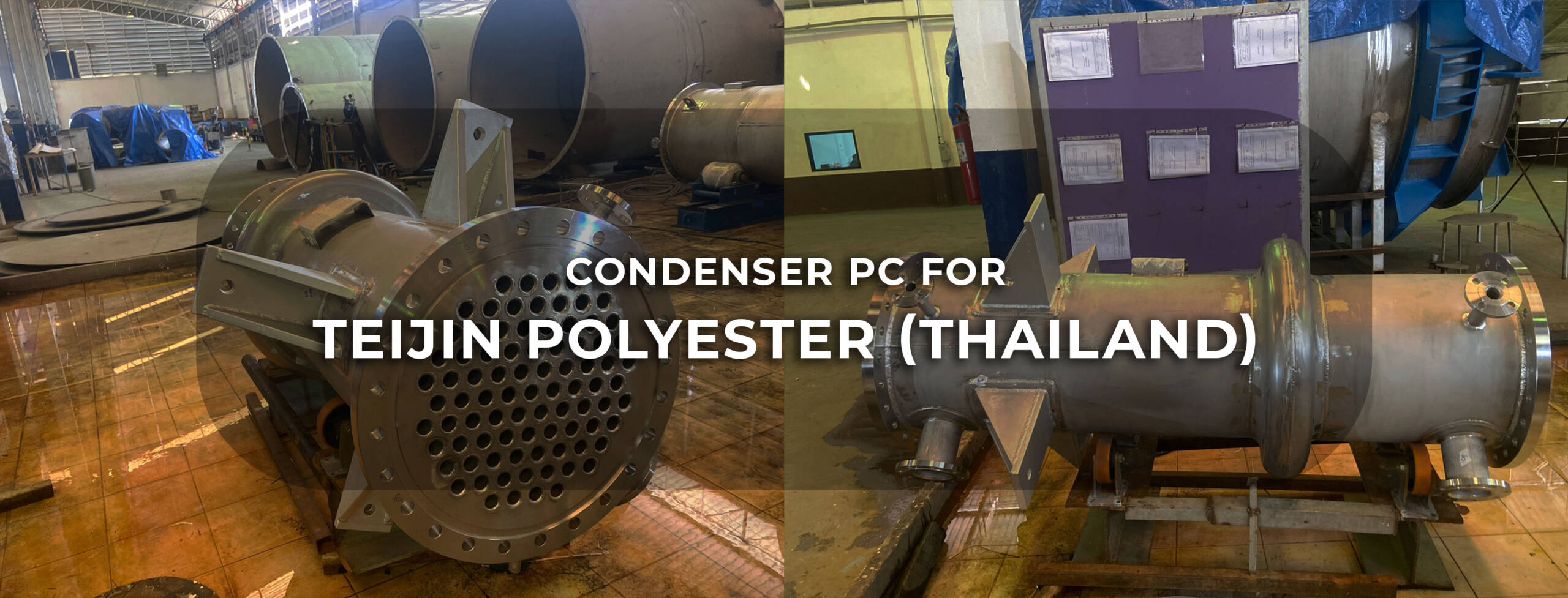 Condenser PC for Teijin Polyester