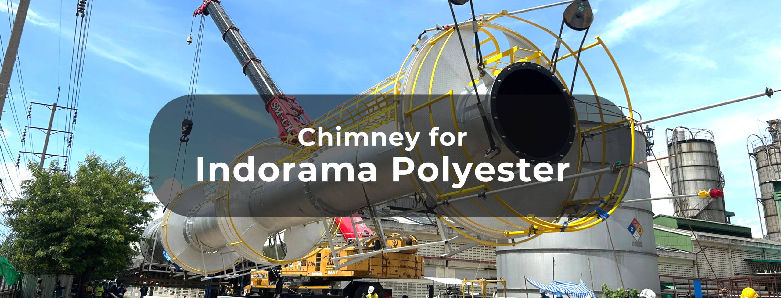 Chimney for Indorama Polyester