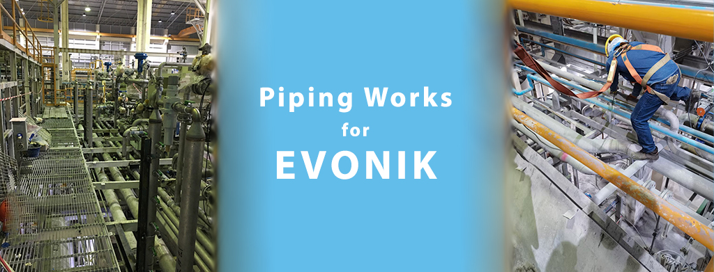 Piping Works for Evonik